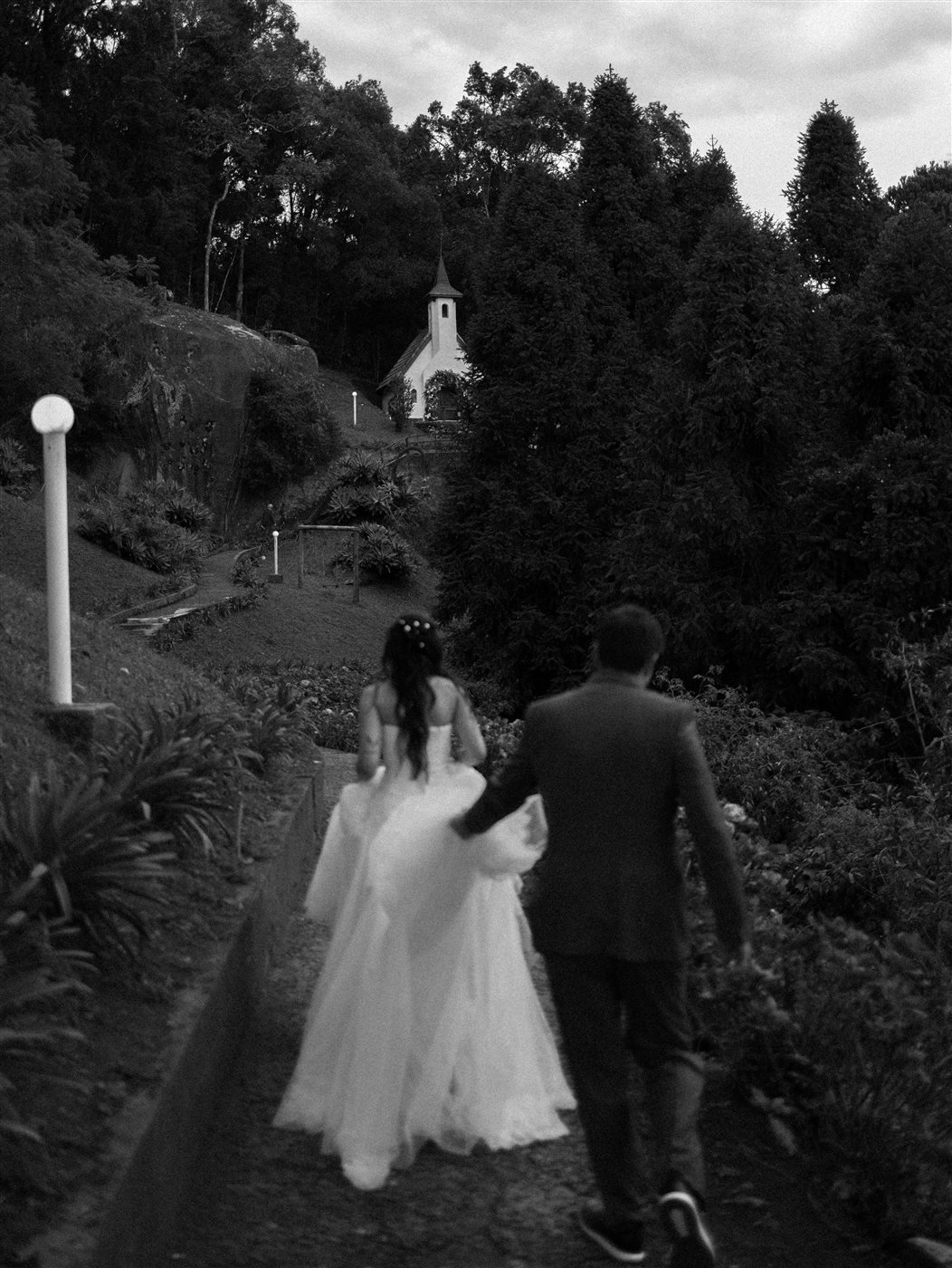 Foto do casamento da Izabela com a identidade visual própria