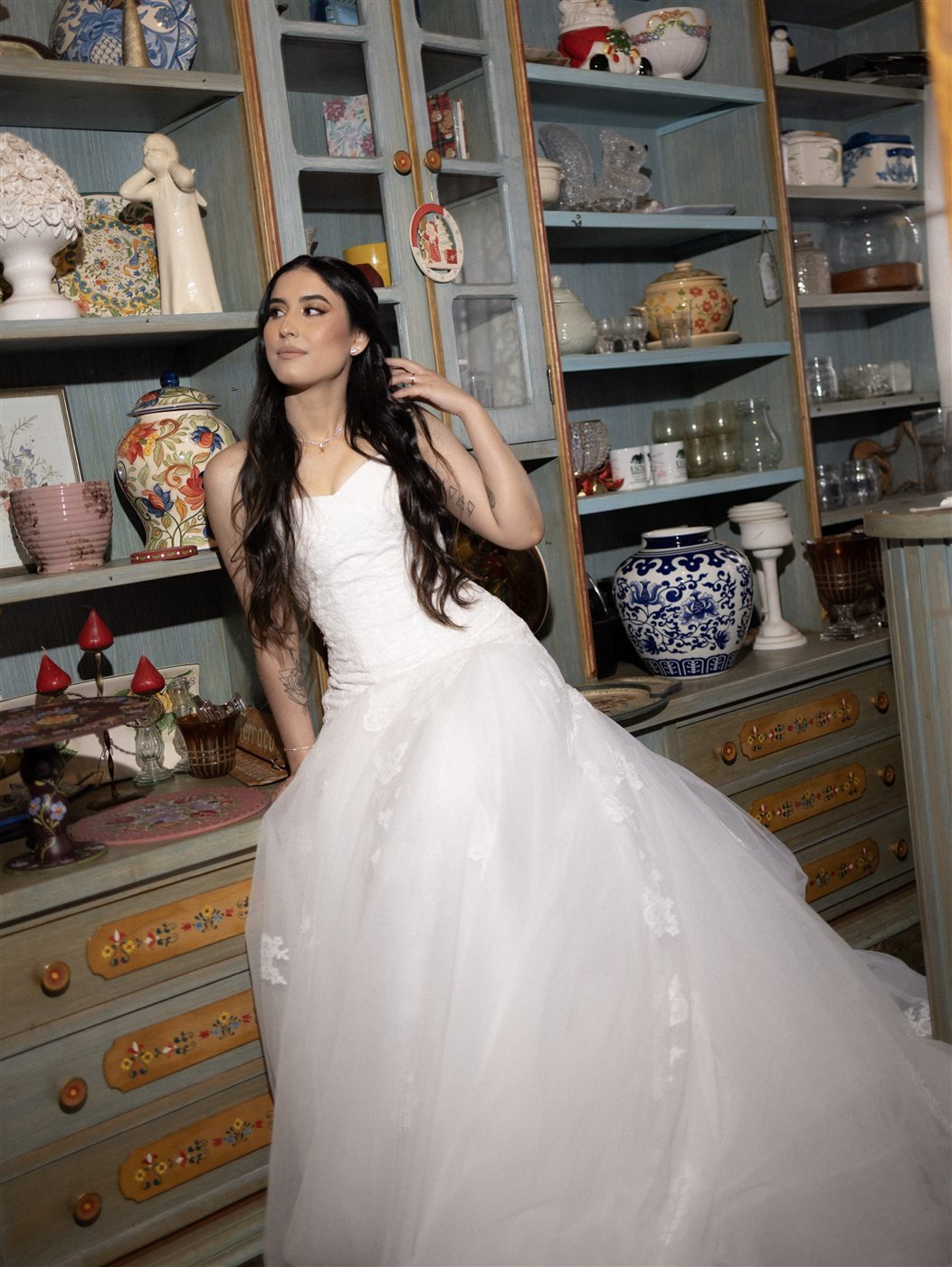 Momento do casamento da Izabela