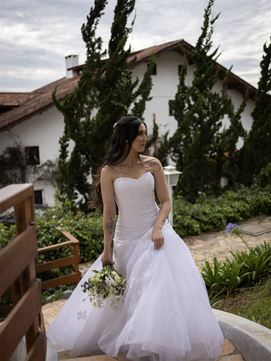 Detalhes personalizados do casamento da Izabela