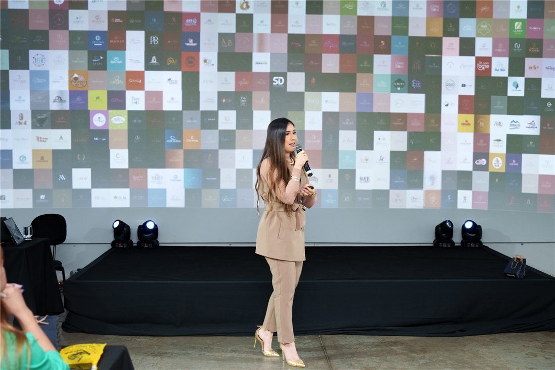 Izabela Evangelista no evento Poder da Boss, 2ª edição