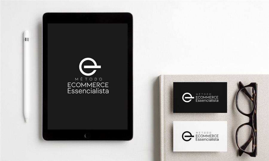 Identidade visual de Método Ecommerce Essencialista, curso