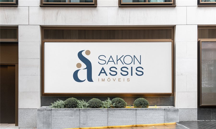 Identidade visual de Sakon Assis, imobiliária