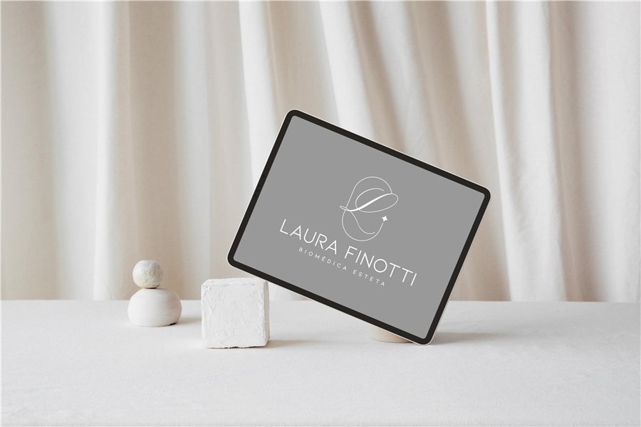 Identidade visual de Laura Finotti, estética