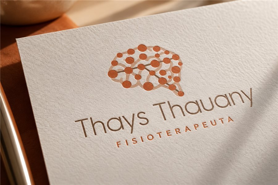 Identidade visual de Thays Thauany, fisioterapia