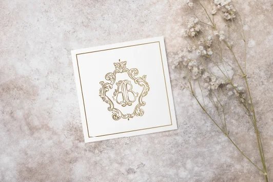 Identidade visual de casamento da noiva Bárbara, Uberlândia, MG