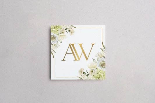 Identidade visual de casamento da noiva Alana, Hortolândia, SP