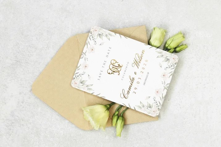 Identidade visual de casamento da noiva Camila, São Paulo, SP