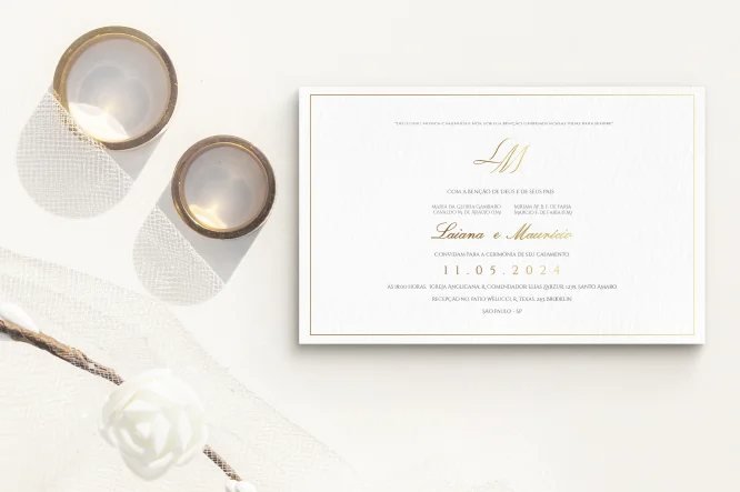 Identidade visual de casamento da noiva Laiana, São Paulo, SP