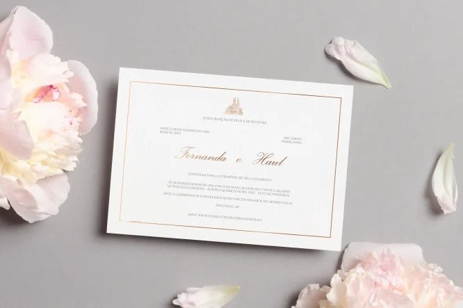 Identidade visual de casamento da noiva Fernanda, São Paulo, SP