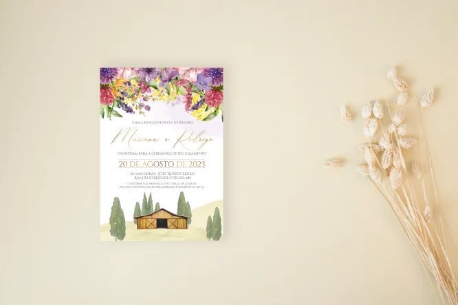 Identidade visual de casamento da noiva Mari, Rio de Janeiro, RJ