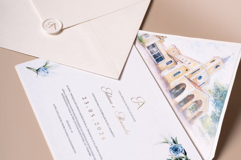 Identidade visual de casamento da noiva Juliana, São Paulo, SP