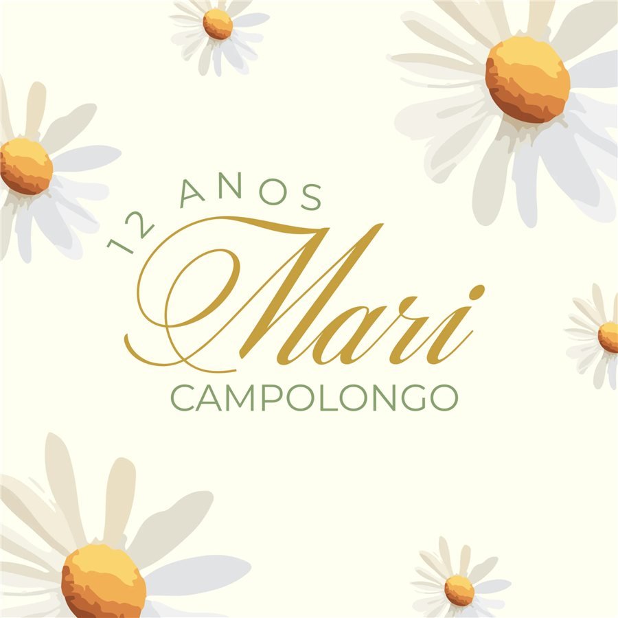 Identidade visual de festa infantil: Aniversário Mari